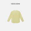 COCO ZONE"午后花园"夏季100棉盘扣立领衬衫通勤百搭纯色长袖上衣CC1B0962 商品缩略图1