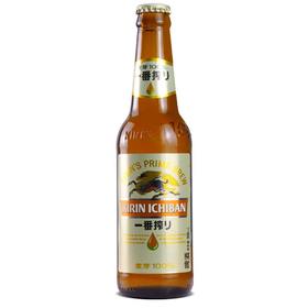 麒麟 一番榨啤酒 330 ml/瓶