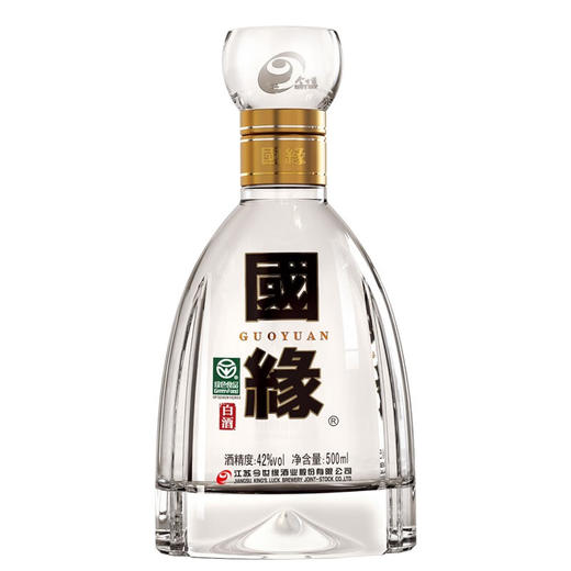 今世缘 国缘四开 42度幽雅醇厚香型白酒 500ml*1瓶 商品图2