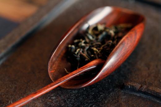 SDCC0026°大红酸枝荷叶素茶则套装 商品图4