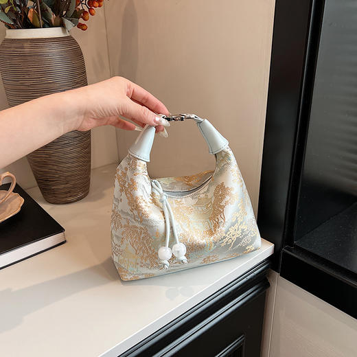 新中式手拎包高级感百搭中国风斜挎包 S -Y- 01534 商品图0