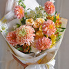 《春晖》奶油桃子花束 商品缩略图1