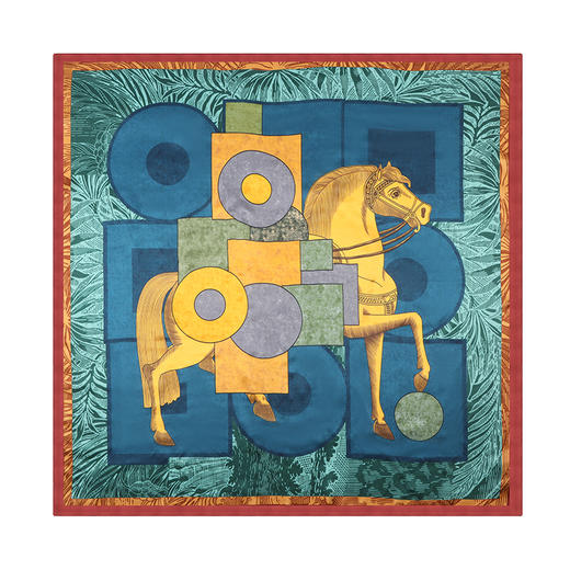 【100%桑蚕丝】薇薇安70真丝小方巾A-S034 尺寸65x65cm【赠礼盒】【Y】 商品图9