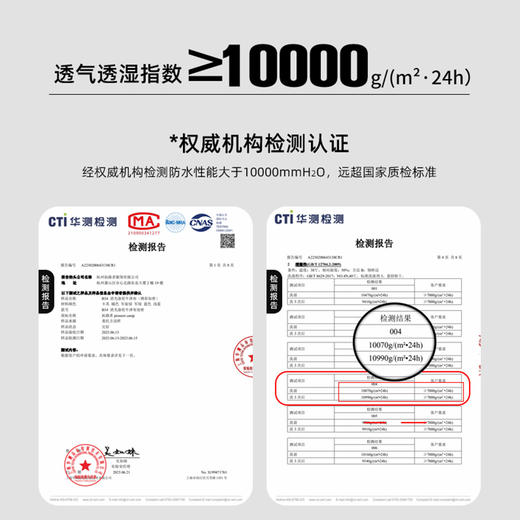 【朱雀冲锋衣】拓路者爆款1.5万防水硬壳冲锋衣（女款） 商品图2