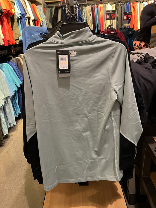 Under Armour/安德玛 男士 ColdGear 保暖紧身运动训练长袖T恤 商品图3