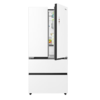 美的（Midea）冰箱520升法式四门60cm薄纯平全嵌超净科技除菌保鲜智能家用大冰箱BCD-520WUFGPZM凝光白 商品缩略图6
