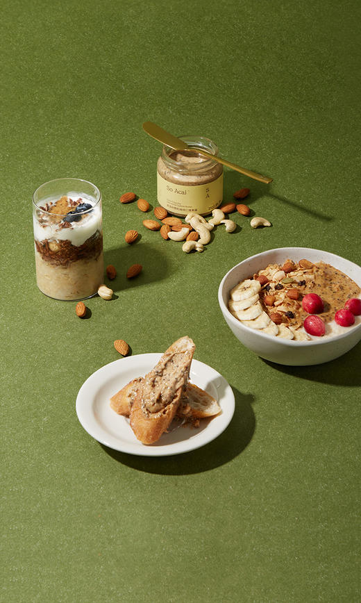 奇亚籽颗粒扁桃仁腰果酱 商品图4