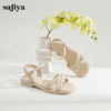 Safiya/索菲娅2024夏季民族风露趾软底两穿沙滩凉鞋 SF42115020 商品缩略图2