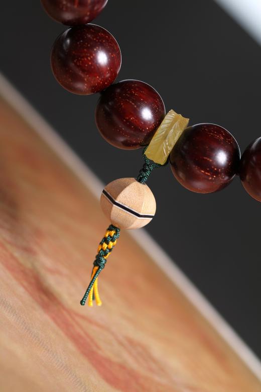 XYZT0357°招财进宝/貔貅小叶紫檀满星手串 商品图6