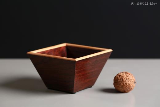 SDCC0073°大红酸枝米斗型食碟 商品图0