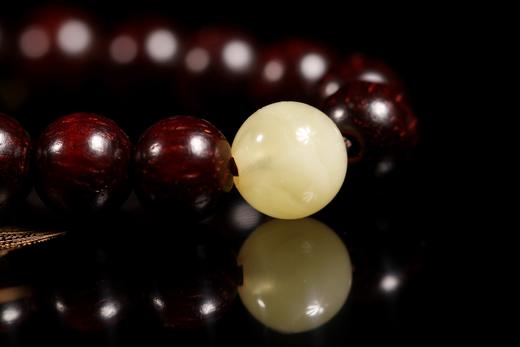 XYZT0596°克罗心·印度小叶紫檀双圈手持手串0.5 商品图4