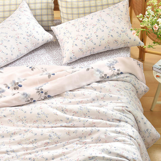 春天印象系列夏凉被罩枕套天丝莱赛尔被罩枕套可定制 商品图2