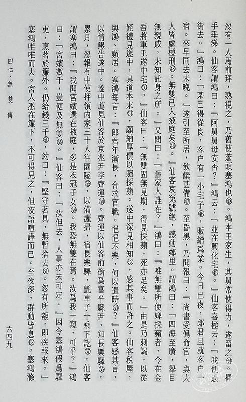 【中商原版】唐人小说选注 亲签版 港台原版 蔡守湘 徐少知 里仁书局 商品图6