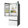 美的（Midea）冰箱520升法式四门60cm薄纯平全嵌超净科技除菌保鲜智能家用大冰箱BCD-520WUFGPZM凝光白 商品缩略图2