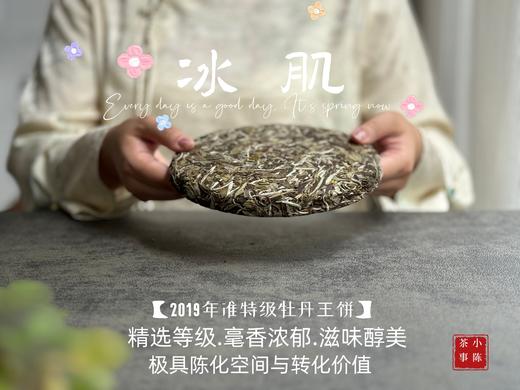 【村姑陈重磅推荐】2019高山白牡丹饼《冰肌》，准牡丹王外形，白牡丹的价格！ 商品图7