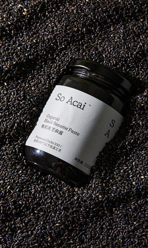 有机黑芝麻酱 商品图1