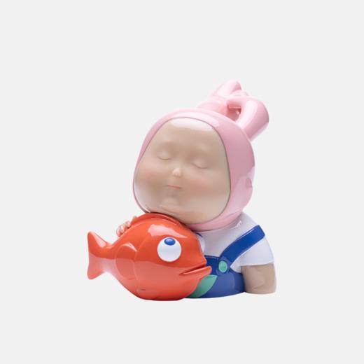 稀奇艺术《表情包》背锅兔比比办公室可爱多巴胺雕塑摆件创意礼品 商品图3