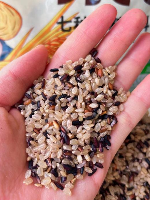 米饭Q弹有嚼劲 | 黑龙江七色糙米均衡配比 低脂杂粮健身代餐粗粮轻食可粥可饭 5斤装[紫米+黑米+糙米+燕麦米+荞麦米+血糯米+红米] 商品图2