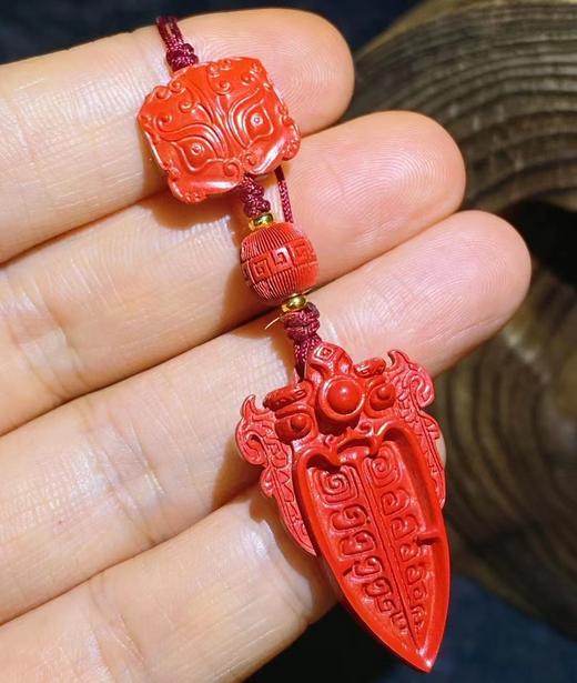 朱砂手机挂件 商品图2