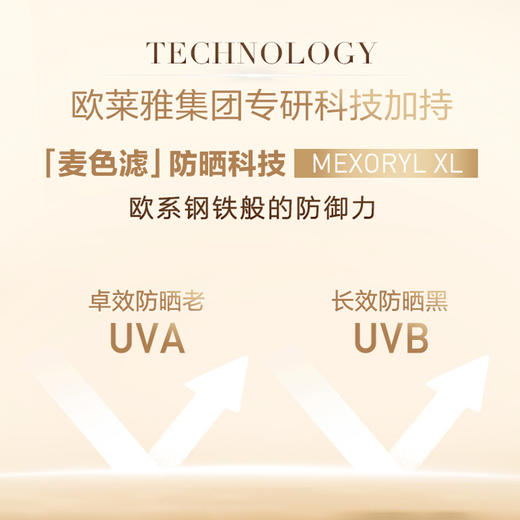 【买30ml送30ml】牡丹防晒  欧莱雅金致臻颜奢养粉妍防晒乳30ML 商品图4