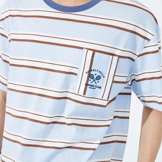 3部顶瓜瓜男士年轻城市网球风短袖家居服套装DJJMX-AQ22575 商品图4