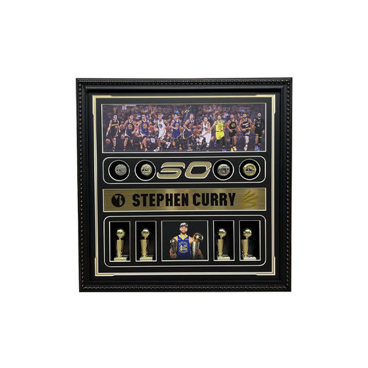 收藏系列 史蒂芬库里 装饰纪念画 豪华版（非亲签） 商品图0