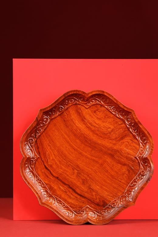 LP0114°花边干泡盘/果盘&五福香炉/烟灰缸套装 商品图4