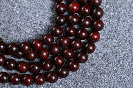 XYZT0328°印度小叶紫檀满星手串 商品图3