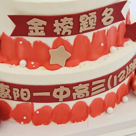 高考 前程似锦 金榜题名 高考必胜 双层活动蛋糕 商品图2
