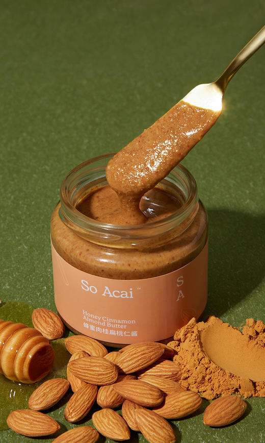蜂蜜肉桂扁桃仁酱 商品图2