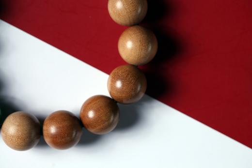 DQ0260°印度老山檀香&925银五路财神符手串 商品图5