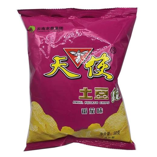 天使,土豆片(番茄味)【50克】昆明云然 商品图0