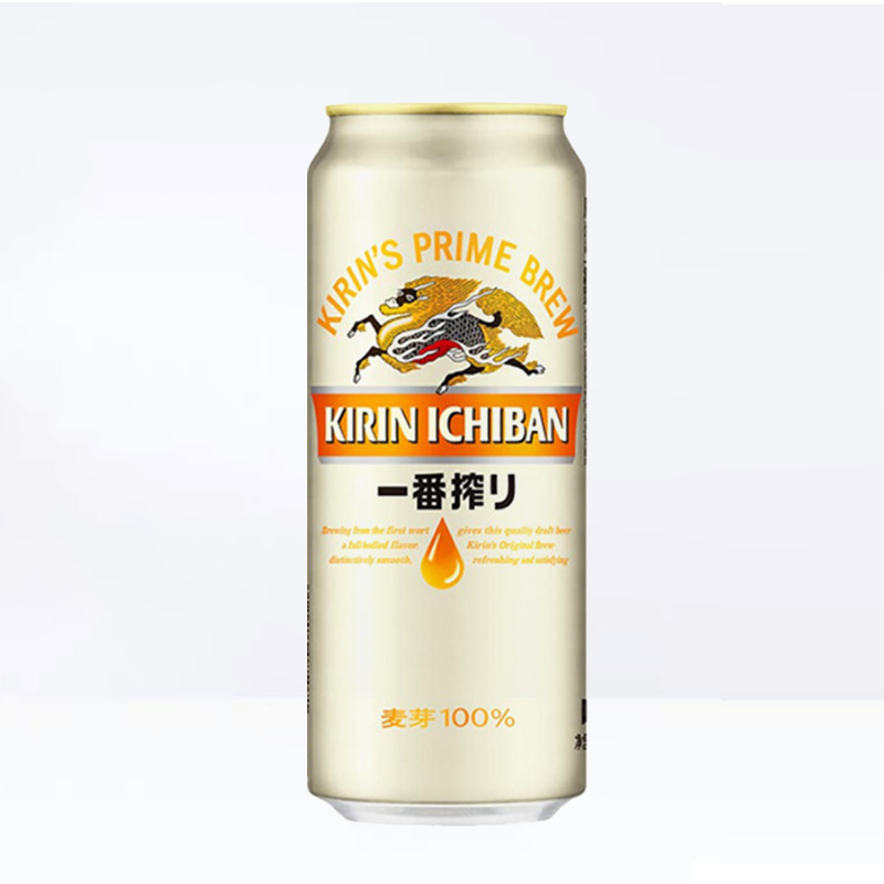 麒麟 一番榨啤酒 500m/罐