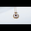 WINZA彣莎MY WINZA18K金红宝石钻石吊坠 商品缩略图0