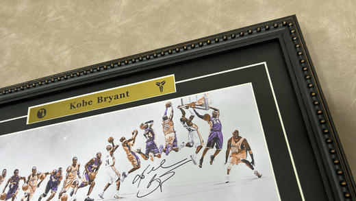 收藏系列 科比布莱恩特 装饰纪念画（非亲签） 商品图3