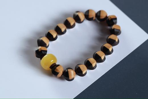 SDJP0101°榫卯珠老蜡手串 商品图3