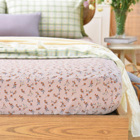 月季系列床笠床罩纯棉四季可用定制