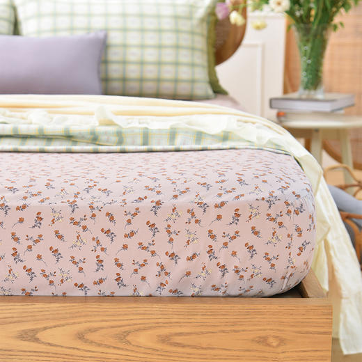 月季系列床笠床罩纯棉四季可用定制 商品图0