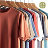 weyo夏季新款男长绒棉休闲纯色上衣圆领T恤23301 商品缩略图1