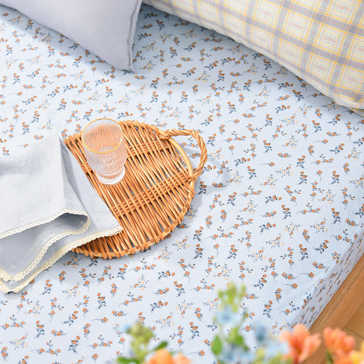 月季系列床笠床罩纯棉四季可用定制 商品图3