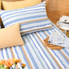 珊瑚条纹床单枕套床单纯棉100全棉防滑夏季双人定制 商品缩略图3