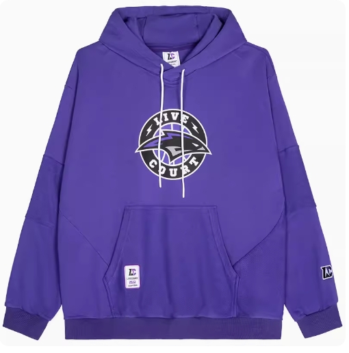 【春夏上新】拼接连帽卫衣，贼帅