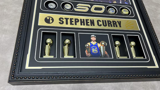 收藏系列 史蒂芬库里 装饰纪念画 豪华版（非亲签） 商品图3