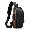 ALBB-新款胸包男士背包USB充电背包单肩胸前包通勤背包防泼水斜跨胸包 商品缩略图1
