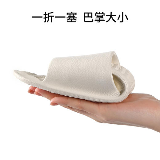 FaSoLa便携式旅行拖鞋折叠新款男女出差专用浴室洗澡防滑沙滩凉鞋 商品图1