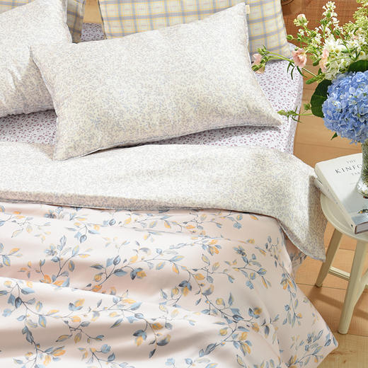 春天印象系列夏凉被罩枕套天丝莱赛尔被罩枕套可定制 商品图0