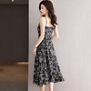 CCJ3400春夏碎花吊带连衣裙小个子气质宽松遮肉雪纺打底内搭长裙2024新款 商品缩略图3