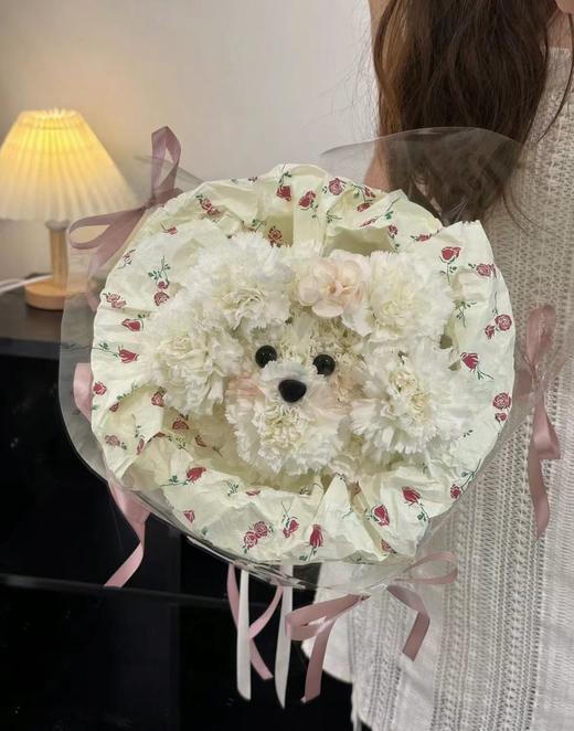 【新品】小狗/HelloKitty猫 花束表情包 商品图2