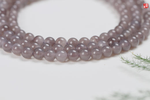 【慕荷】和田烟紫玉珠串 商品图4