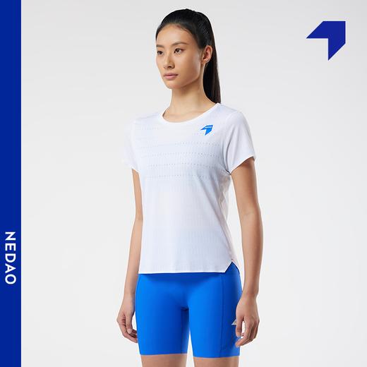 NEDAO内道 纯色风洞短袖T恤3.0 女马拉松跑步训练 超轻透气 商品图3